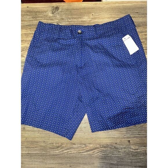 Slate And Stone Shorts Mens W30 Blue Performance  Stretch Outdoors Golf. NWT. V - Picture 1 of 9